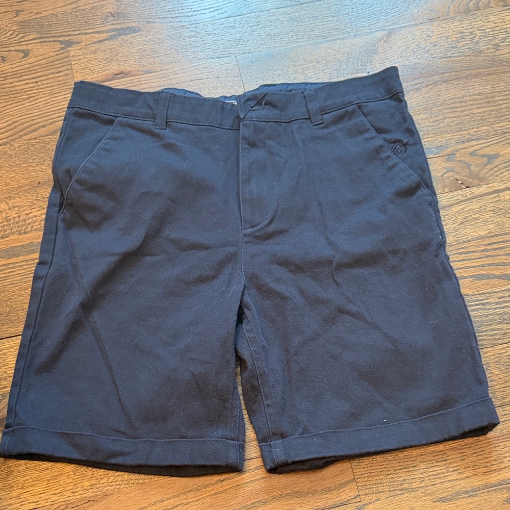 Vilebrequin Navy Kids Flat Front Shorts